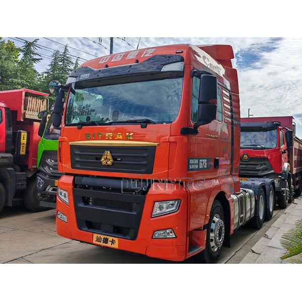 Низкая цена SITRAK грузовик G7s 540HP C7H C9H 6x4 Euro6 спальный высокий верхний кабины трактор грузовик