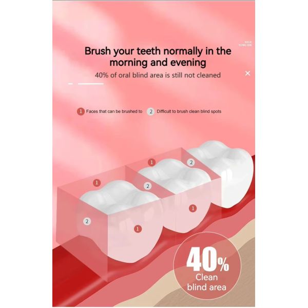 Réservoir d'eau de 240 ml 3 modes Irrigueur oral à corps complet étanche à l' eau électrique Flosser d' eau dentaire