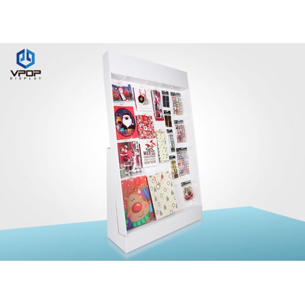 Promotional Market Cardboard Sidekick Displays , Christmas Gifts Cardboard POP Displays
