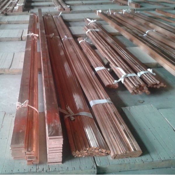 C11000 Copper Flat Bar T2 Red Copper Flat Strip JIS C1100 for Structure