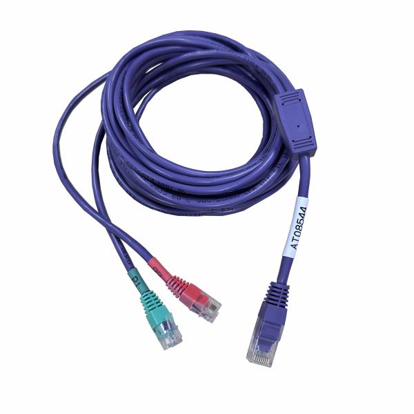 Crystal Head Network Patch Cable 3000mm One General Two Branching Wire Harness 081