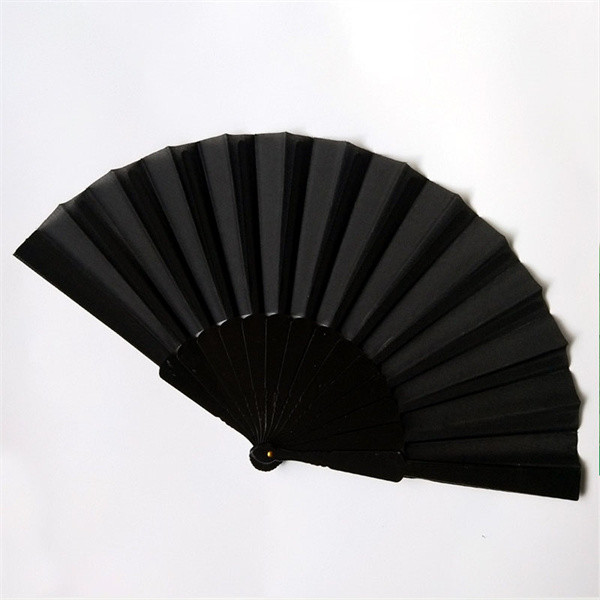 Japanese Small Plastic Foldable Hand Fans open 43cm For Wedding Favor