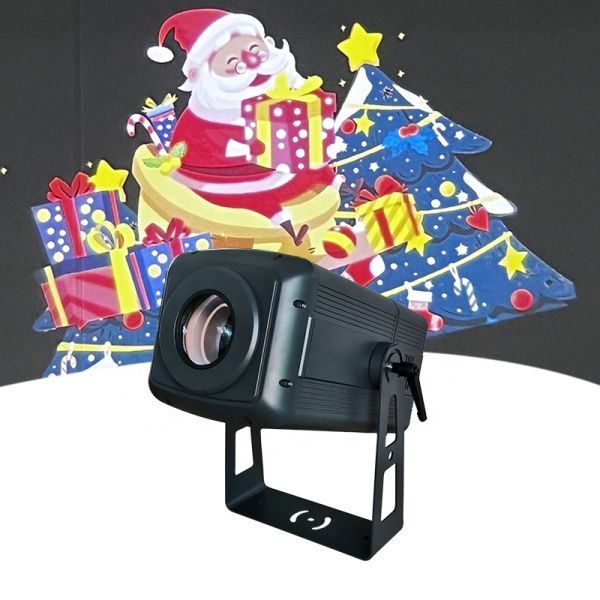 Nebula 200W LED Zoom Light Multiple Custom Gobo Christmas Pattern Logo Gobo Projector