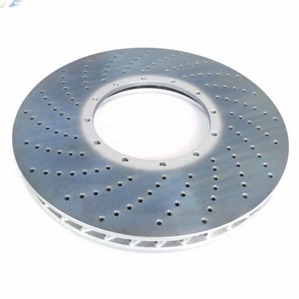 Gray Cast Iron HT250 Brake Disc 420*40mm Drilled Disc Rotor For Audi