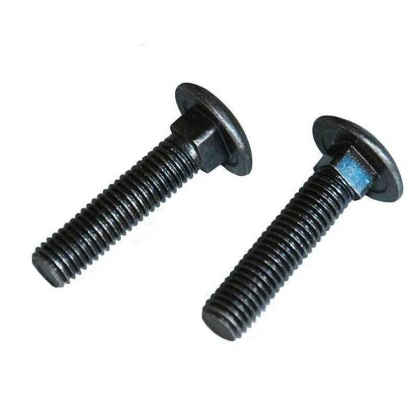 Black ZP HDG Hot Dip Galvanized DIN603 Grade 4.8 8.8 10.9 12.9 Carriage Coach Bolt
