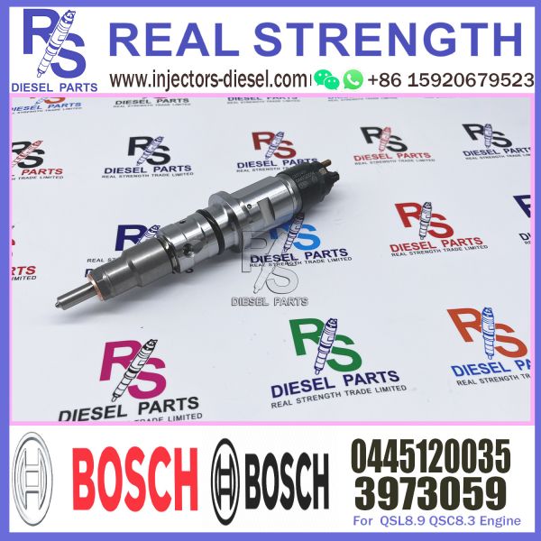 Machinery Diesel Engine Parts Common Rail Fuel Injector 5263306 3965750 4940171 0445120037 For Cummins 6CT 8.3L