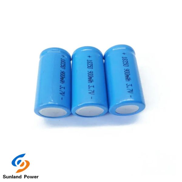 клетка батареи 900mAh 10C иона лития 3.7V 18350 цилиндрическая для беспроводных оружи татуировки
