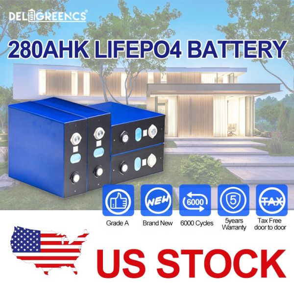 Батарея LF280K ЕС 3.2V 280ah Lifepo4 для солнечного блока батарей 12V 25V 48V DIY
