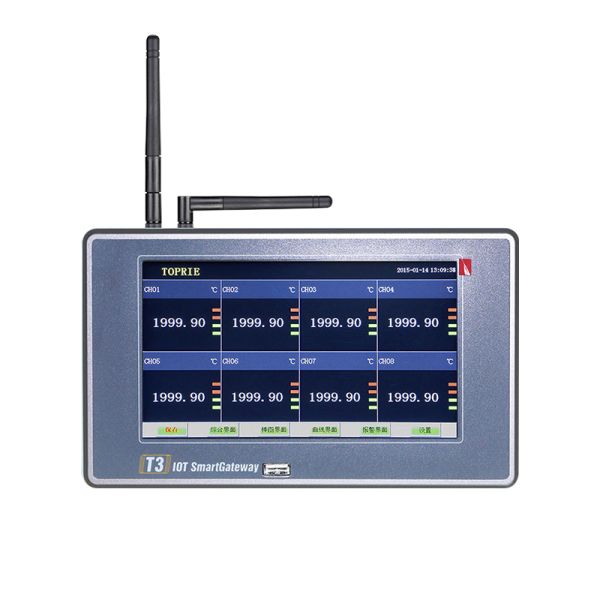 OEM Portable Touch Screen LoRa Gateway Intelligent Wireless Data Acquisition System