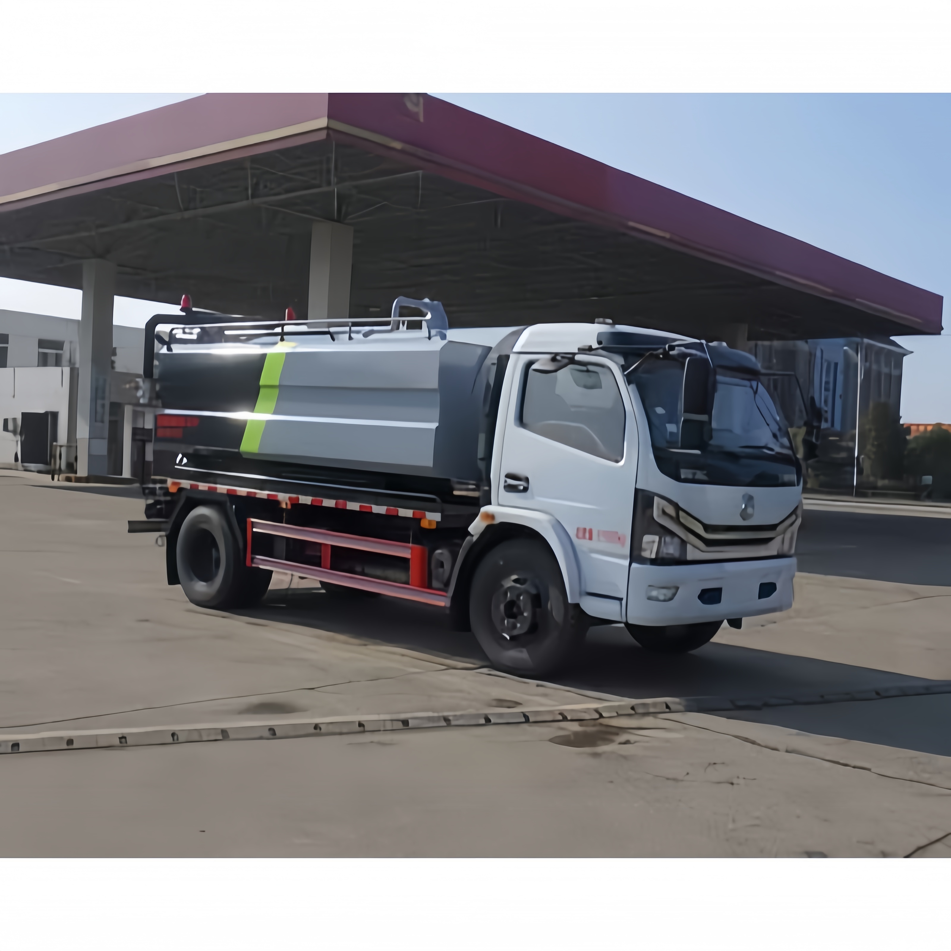 8000L Combination Truck for Efficient Sewage and Sludge Suction Truck With Cleaning Tank