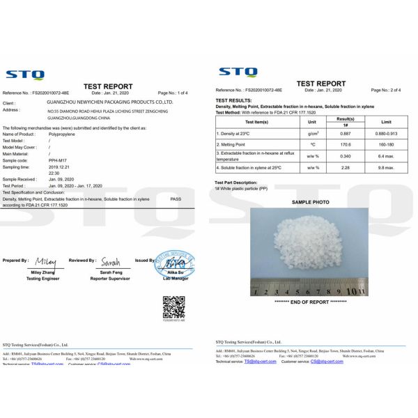 Full Open BPA Free 3.3 Inch 340ml Plastic Food Cans