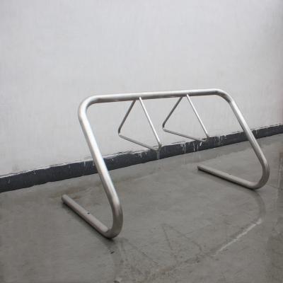 316 Estaca de bicicletas de aço inoxidável Dia60*3 Estruturas de tubos de aço Dia20 Estacas redondas de barras de aço 2 triângulos