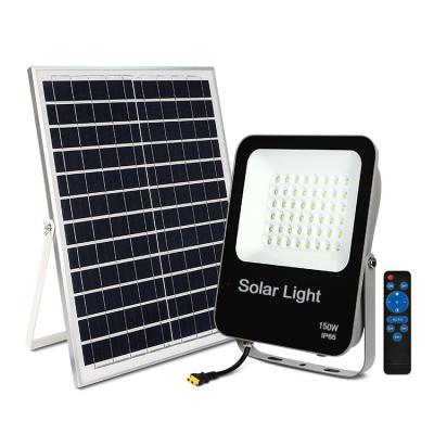 luzes de inundação solares de controle remoto de 150W 100W 60W 30W