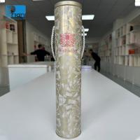 OEM personnalisé 1L de nourriture poudre de café boîtes en fer blanc cadeau avec couvercles ouverts facilement
