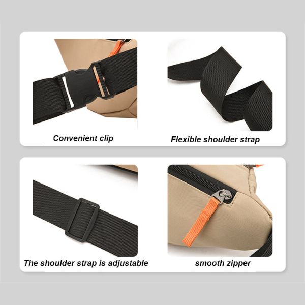 Casual Versatile Crossbody Sling Bag Simple Fashion Cell Phone Bag Wholesale