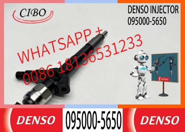 Common Rail Injector 095000-5650 095000-5655 16600-EB300 for Nissan YD25 2.5L Diesel Engine Navara Pathfinder for Denso