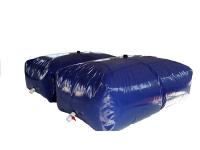 Vessie pliante bleue de l'eau de la couleur 500L pour l'irrigation de ferme