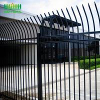 la clôture tubulaire en métal de taille de 4ft saupoudrent la conception enduite de piquet de sécurité industrielle