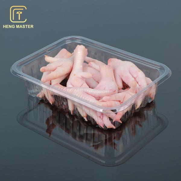 18g High Temperature Resistant Blister Packaging Tray For Frozen Food Packing