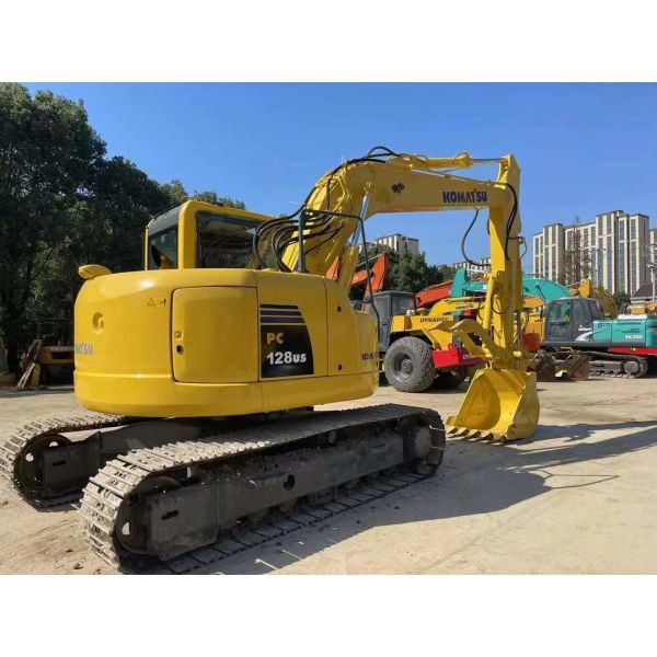 PC128US-8 Used Komatsu Excavator Hydraulic Thumb Mini Crawler Excavator