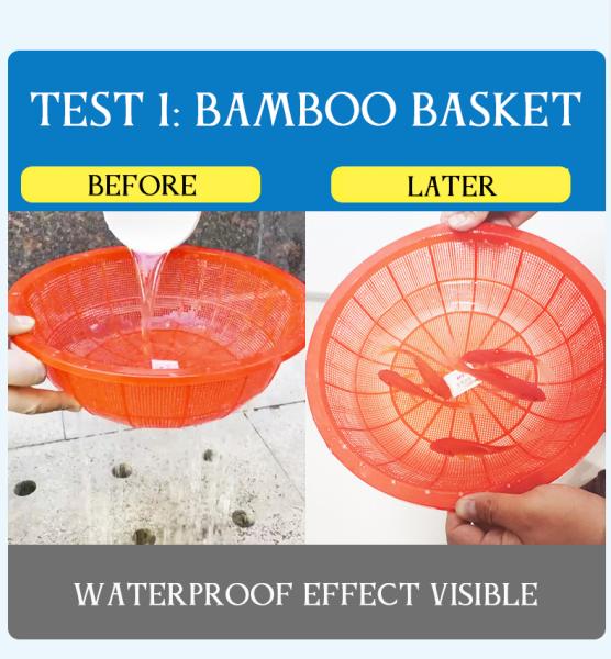 Polyurea Waterproof Coatings Cured In Water Applied To Construction Waterproofing