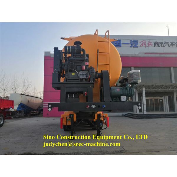 СКЭК 3 цапф Хавы обязанности Семи трейлеров 45м3 большей части цемента топливозаправщика трейлер Семи