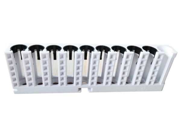 Medical ABS Molded Prototype Parts Plastic Test Tube Rack