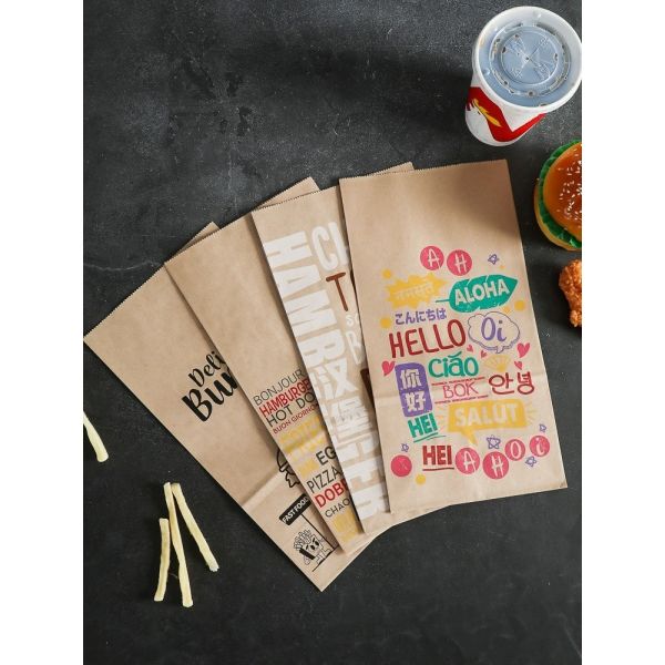 10g/pcs Food Paper Bag Making Machine for Various Sizes of Food Packaging Bags