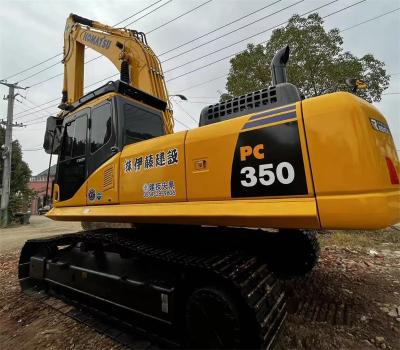 Customização Excavadora Crawler Usada PC350LC-7 Excavadora de segunda mão