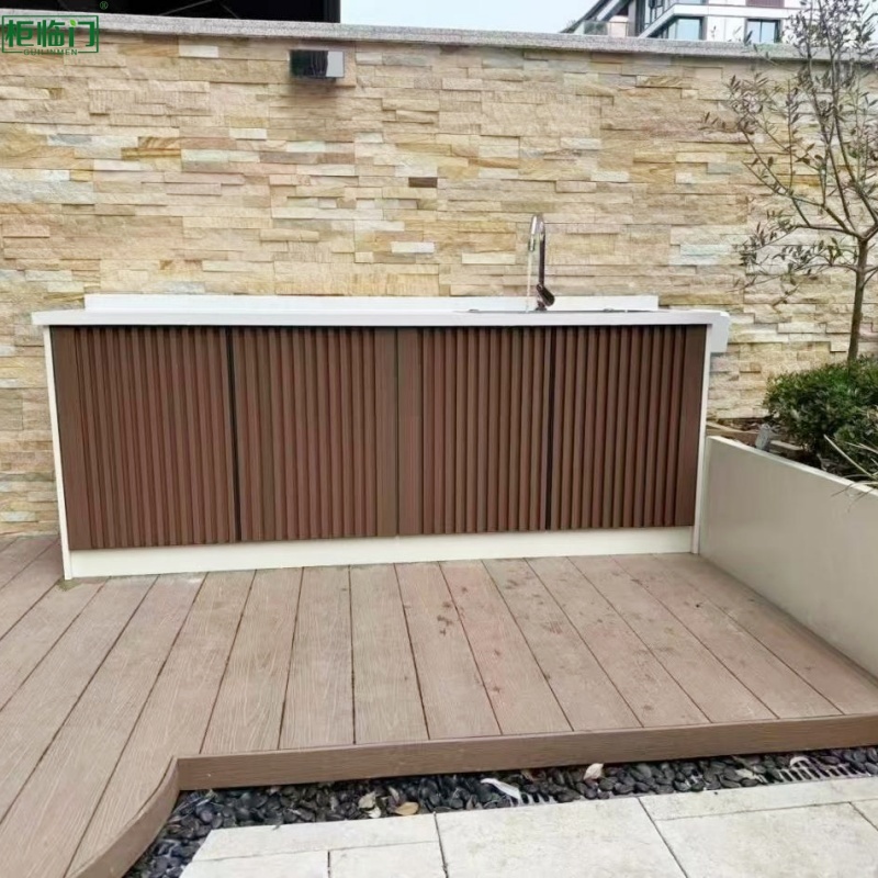 Customized Balcony Aluminum Cabinet Water Resistant High Temperature Resistant