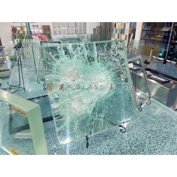 Double Laye UV Proof Bulletproof 26mm Fire Rated Safety Glass