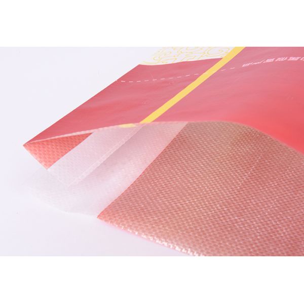 Plastic PP Woven Laminated Gusseted Rice Sack Bag Custom Printed 25kg Loading Weight