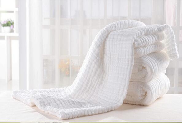 110x115cm 6 layer Washing Medical 100% Cotton Baby Gauze Bath Towel Wholesale China Factory