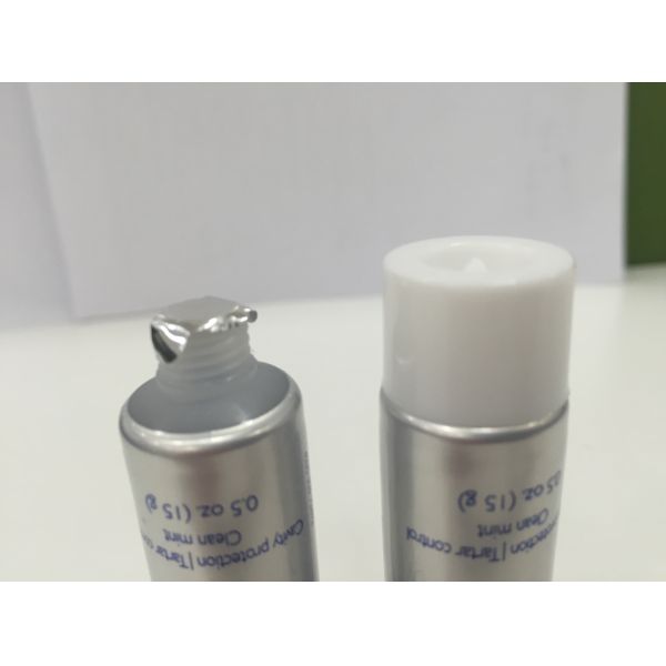 украшение офсетной печати пробки зубной пасты 10ml-25ml ABL алюминиевым прокатанное барьером