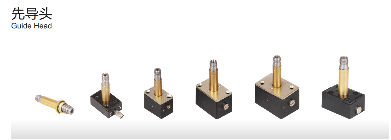 Голова 100 проводника наборов плунжера клапана соленоида алюминиевого сплава латунная пневматическая | 400 серий