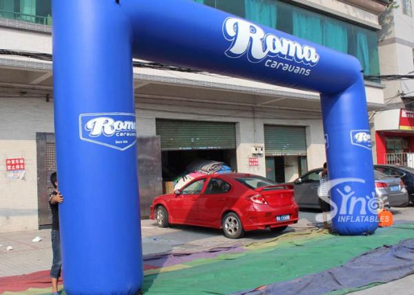Roma digital exterior da impressão digital completa que anuncia o arco inflável para atividades de promoção