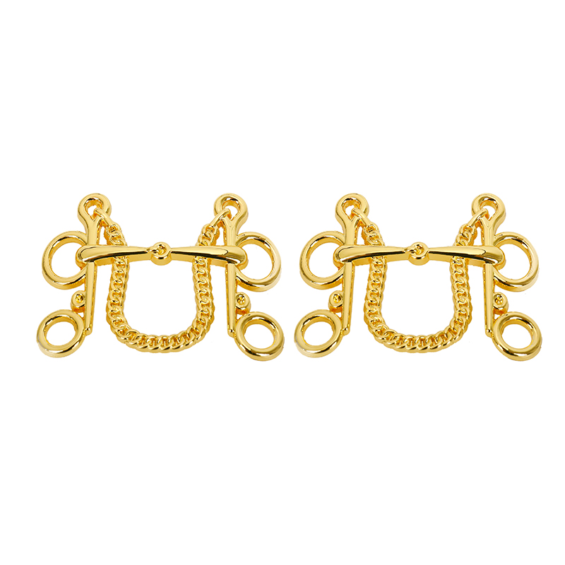 Fashion Gold Metal Lock Accessories Handbag Lock Decoration Part