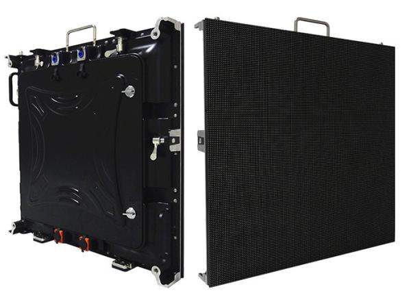 Super High Contrast Outdoor Led Screen Hire IP65 Black Lamp Full Color 1r1g1b P3.91
