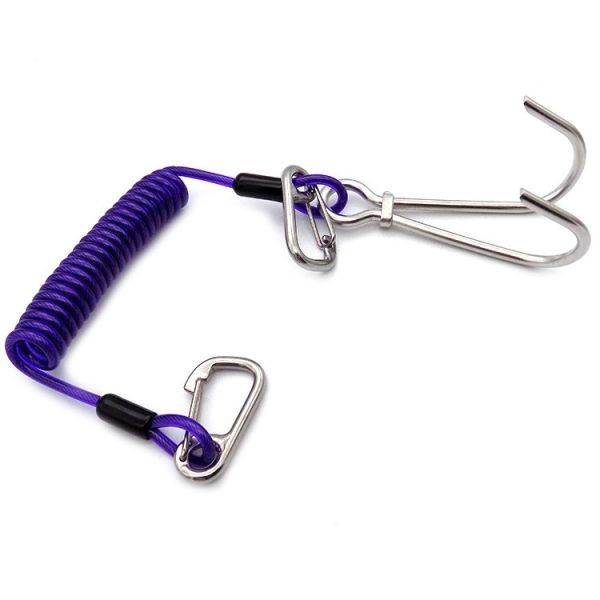 Талреп инструмента кабеля катушки весны рыбной ловли нержавеющей веревочки безопасности ныряя Retractable