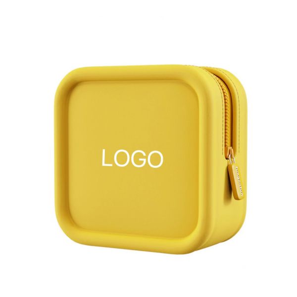 Customized Color Silicone Cosmetic Bag for Trendy and Portable Makeup Storage