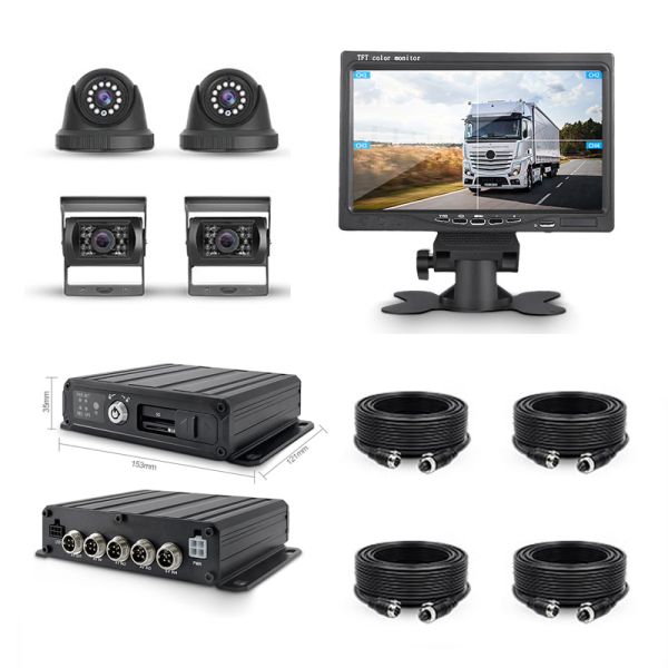 8CH 4CH 4G GPS Advance Driving System with ADAS BSD DMS AI Vehicle MDVR Dashboard