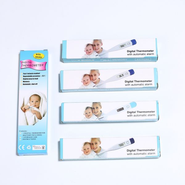 Oral And Rectal Electronic Digital Thermometer Body Temperature With LCD Screen
