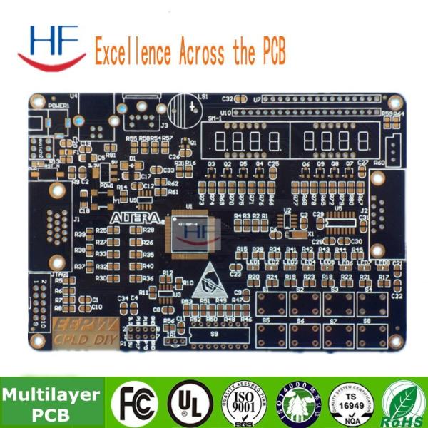 3mil Printed Fast Turn PCB Design Services Fabrication ODM