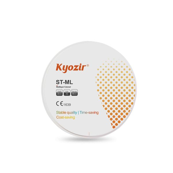 High Translucent Dental Zirconia Disc 98mm for Milling Machine