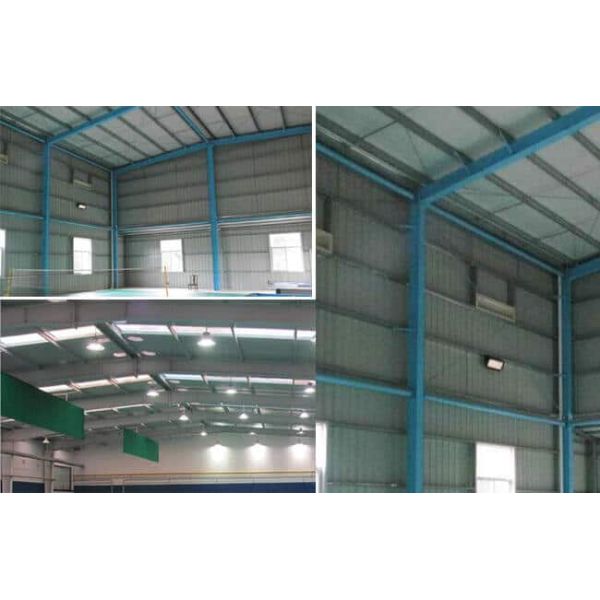 Construcción de acero duradero Fútbol Diseño de estadios modulares Edificios deportivos prefabricados