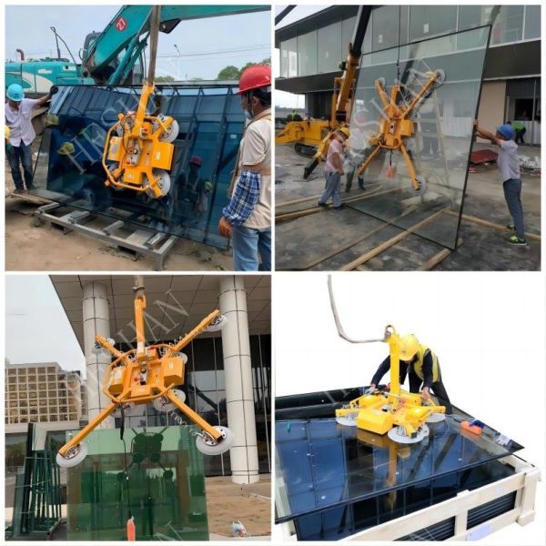 Портативный вакуумный подъемник для стекла 400 кг 600 кг 800 кг 1000 кг стеклянные подъемные машины