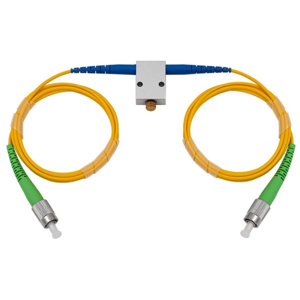 0.05 Attenuateur de fibres variable d'atténuation minimale pour les fibres SM de type 23 C λ c à température de fonctionnement de 0 à 70 °C