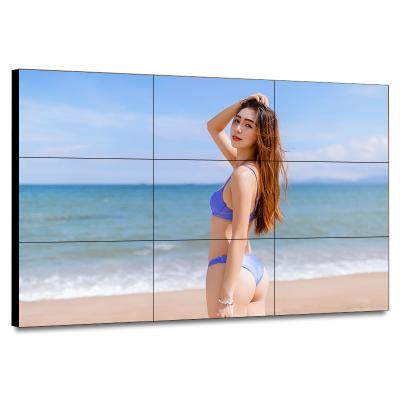 lêndeas video ultra finas do sistema 1920X1080 500 da parede do monitor 3d do lcd da moldura de 0.88mm