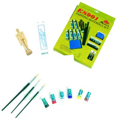 Fine Art Painting Set Art Kits For Teenager Manikin Canvas Panel Included