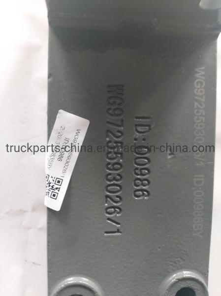 Gearbox Rear Engine Bracket for Sinotruk HOWO Truck Parts Wg9725593016 Wg9725593026